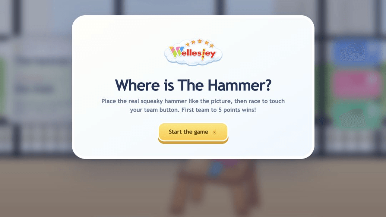 Where Is the Hammer? Practice game preview